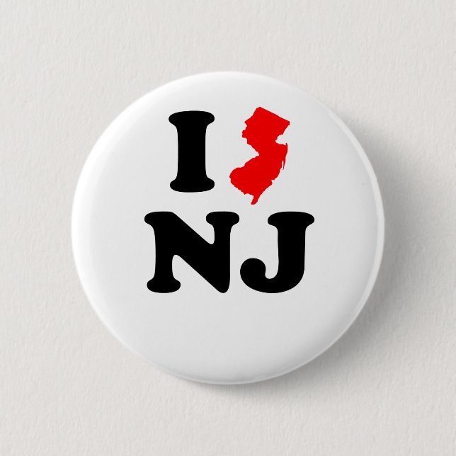 I Herz NJ Button (Vorderseite)
