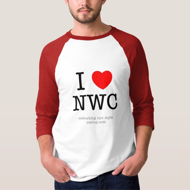 I Herz NWC - Rot T-Shirt (Vorderseite)