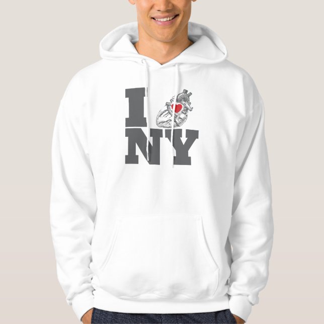 I Herz NY Hoodie (Vorderseite)