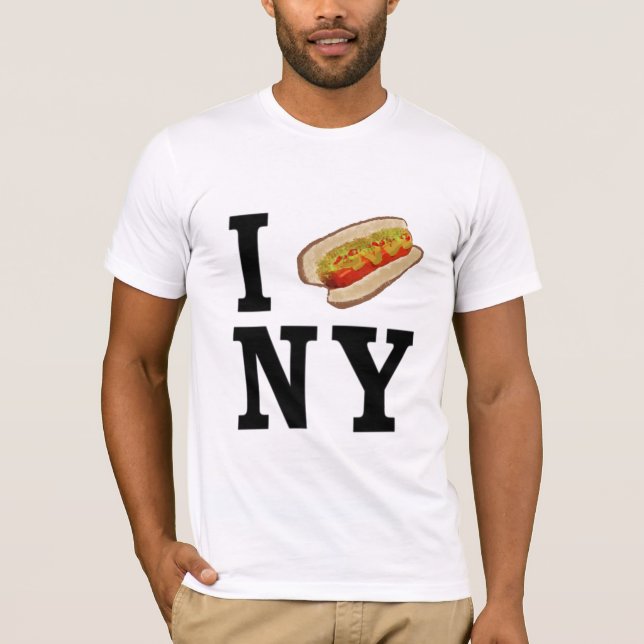 I " HERZ" NY T-Shirt (Vorderseite)