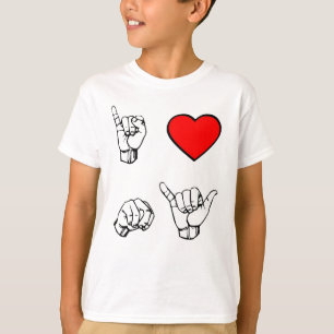 I HERZ NY - weißer Hintergrund T-Shirt