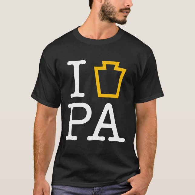 I Herz PA T-Shirt (Vorderseite)