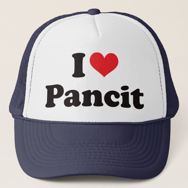 I Herz Pancit Truckerkappe (Vorderseite)