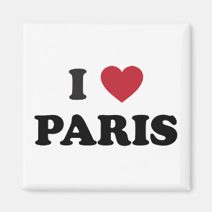 I Herz Paris Frankreich Magnet