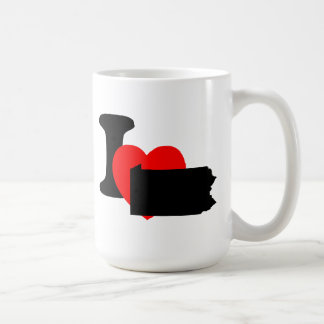 I Herz Pennsylvania Tasse
