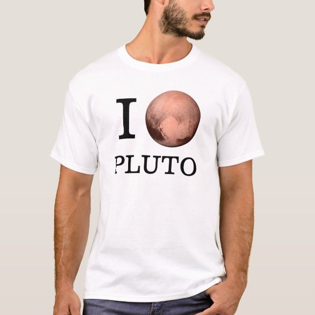 I Herz Pluto T-Shirt (Vorderseite)