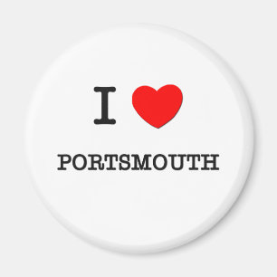 I Herz PORTSMOUTH Magnet