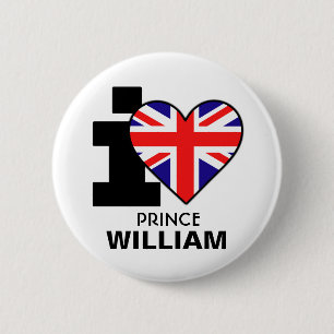 I Herz-Prinz William Button