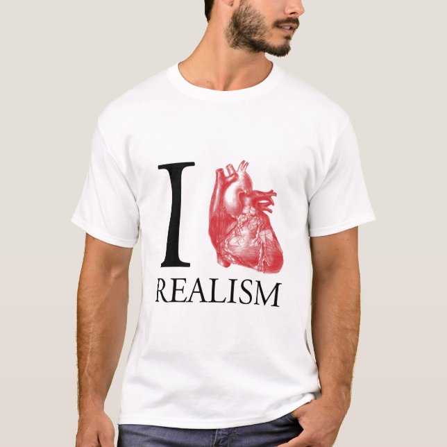 I Herz-Realismus T-Shirt (Vorderseite)