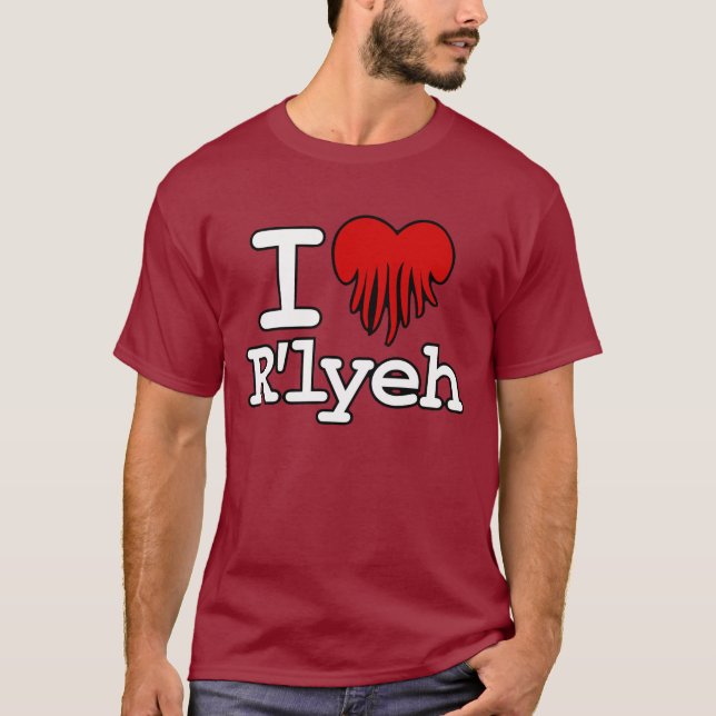 I Herz R'lyeh T-Shirt (Vorderseite)