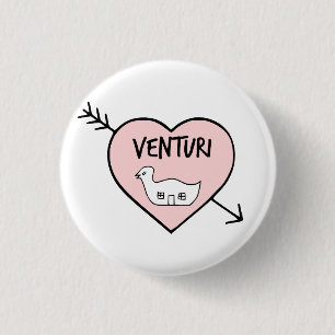 I Herz-Robert Venturi-Knopf Button