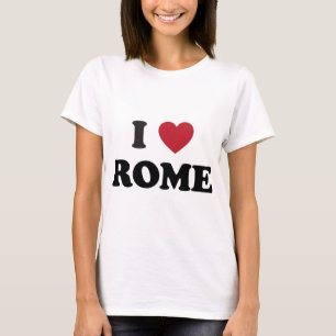 I Herz Rom Italien T-Shirt