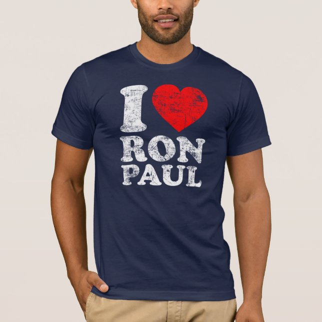 I Herz Ron Paul T-Shirt (Vorderseite)