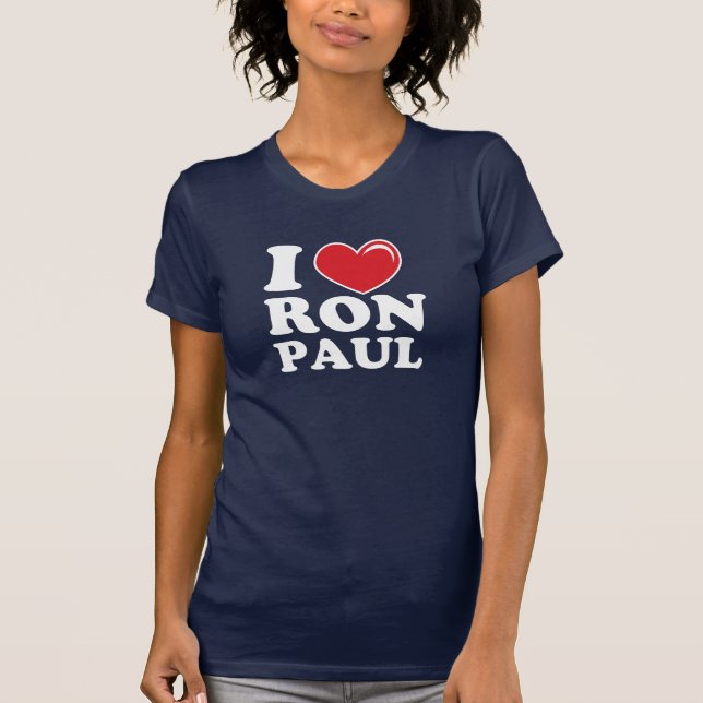 I Herz Ron Paul T-Shirt (Vorderseite)