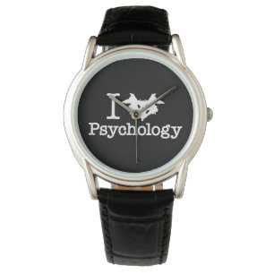 I Herz (Rorschach Inkblot) Psychologie Armbanduhr