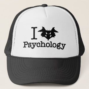 I Herz (Rorschach Inkblot) Psychologie Truckerkappe