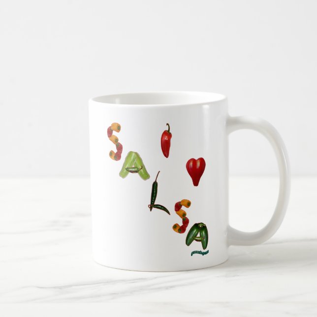 I Herz-Salsa Tasse (Rechts)