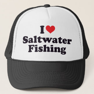 I Herz-Salzwasser-Fischen Truckerkappe