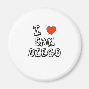 I Herz San Diego Magnet