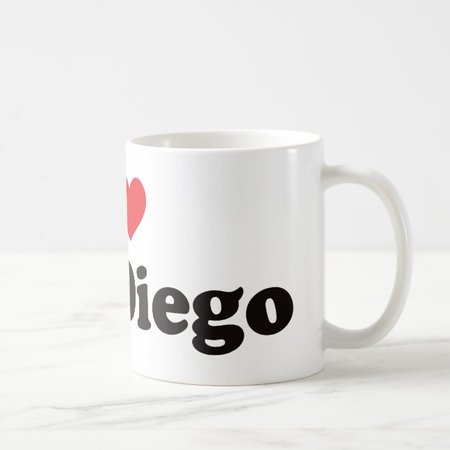 I Herz San Diego Tasse (Rechts)