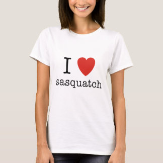 I Herz Sasquatch T-Shirt