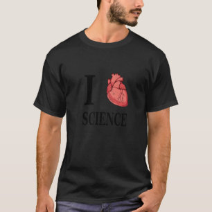 I Herz Science Liebe Biologie Anatomische Anatomie T-Shirt