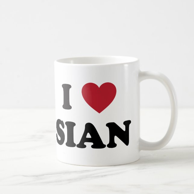 I Herz-Sian-China Tasse (Rechts)