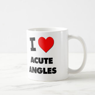 I Herz-spitze Winkel Kaffeetasse
