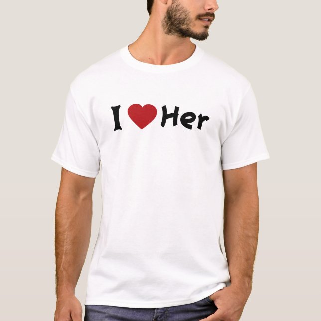 I Herz T - Shirt (Vorderseite)