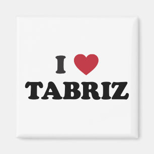 I Herz Tabriz der Iran Magnet