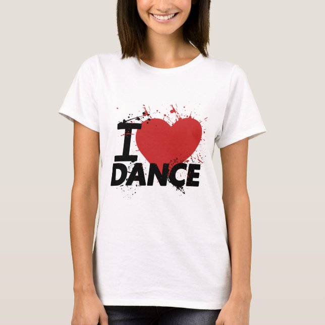 I Herz-Tanz T-Shirt (Vorderseite)