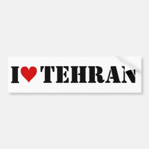 I [Herz] Teheran Autoaufkleber