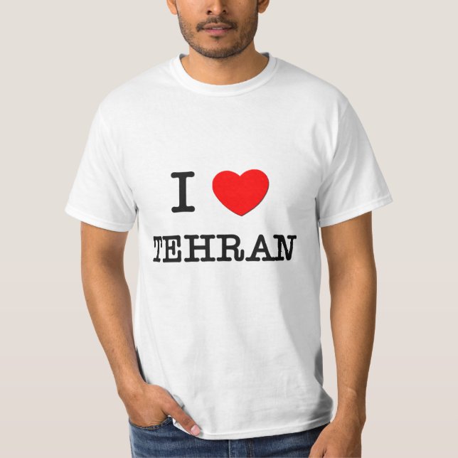 I Herz TEHERAN T-Shirt (Vorderseite)