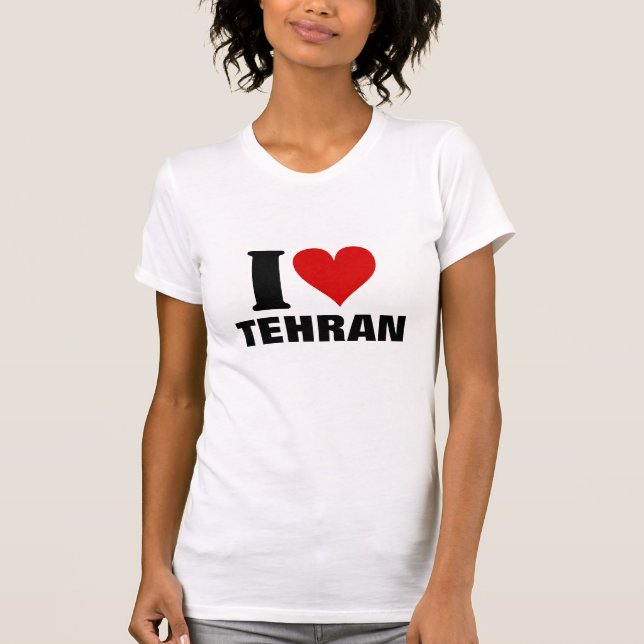 I [Herz] Teheran T-Shirt (Vorderseite)
