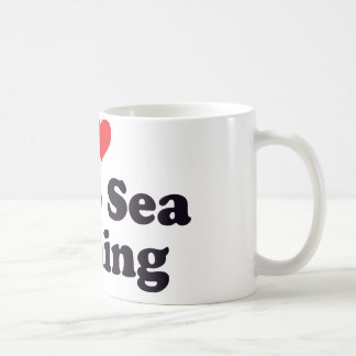 I Herz-Tiefsee-Fischen Kaffeetasse
