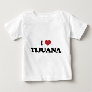 I Herz Tijuana Mexiko Baby T-shirt