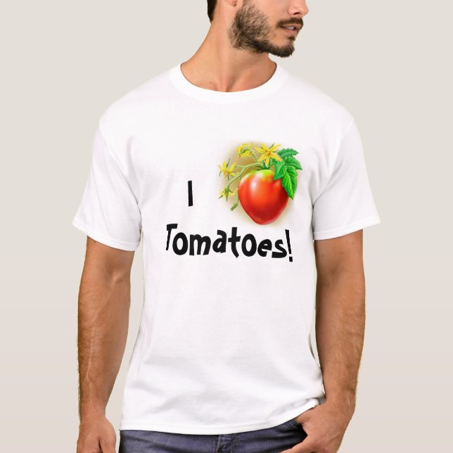 I Herz-Tomaten! T-Shirt (Vorderseite)