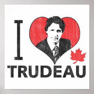 I Herz Trudeau Poster