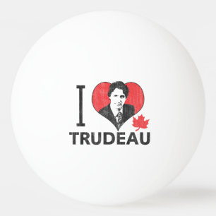 I Herz Trudeau Tischtennisball