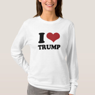 I Herz-Trumpf für Präsidenten T-Shirt