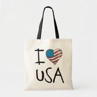 I Herz USA der Liebe USA/I Tragetasche