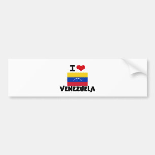 I HERZ VENEZUELA AUTOAUFKLEBER