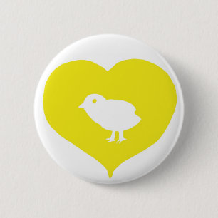 I Herz-Vogel-Button Button