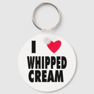 I Herz WHIPPED CREAM Schlüsselanhänger