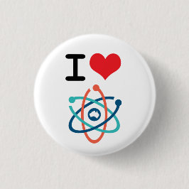 I Herz-Wissenschaft - Button
