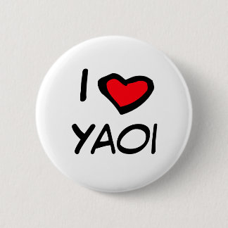 I Herz Yaoi Button