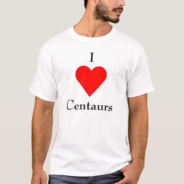 I Herz-Zentaure T-Shirt (Vorderseite)