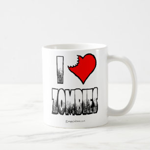 I Herz-Zombie-Kaffee-Tasse Kaffeetasse