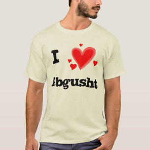 I Herzen Abgusht persisches Suppen-Rindfleisch T-Shirt
