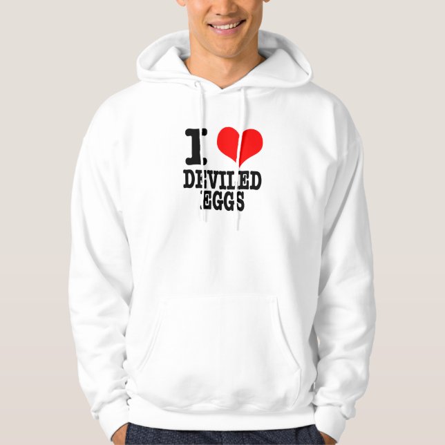 I HERZEN (LIEBE) EREIER HOODIE (Vorderseite)